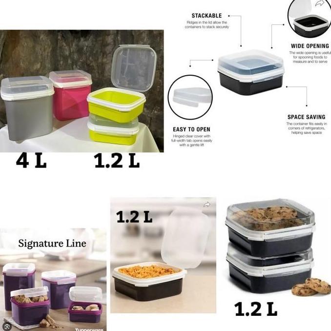 kree.shyna- Tupperware Promo Toples Kotak Penyimpanan Signature Line Diskon