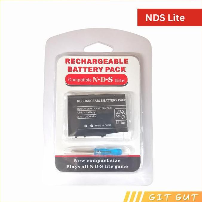 Nintendo DS NDS Lite NDSL Replacement Battery Pack Baterai Pengganti