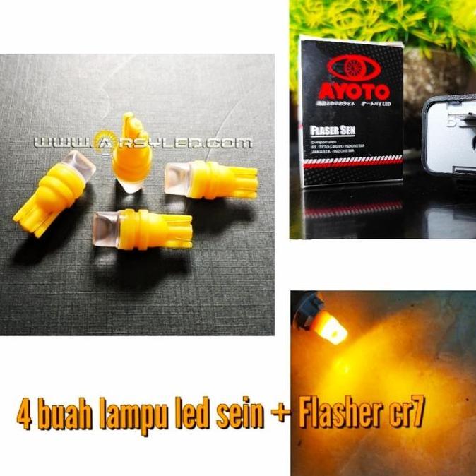 Led Sein + Flasher Cr7 Beat Mio Scoopy Vario Nmax Supra Motor
