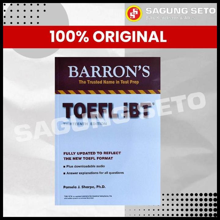 Barrons Toefl Ibt 13Ed - Pamela Promo