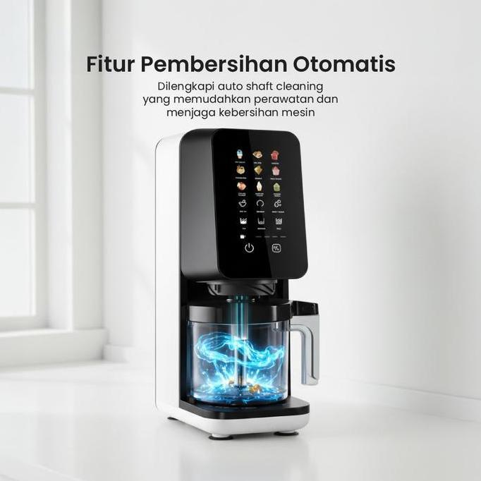 kyumkyung- AZKO Klaz 450 ml Culinapro Ice Cream Maker - Hitam Mesin Es Krim Ice Cream Machine Pembua