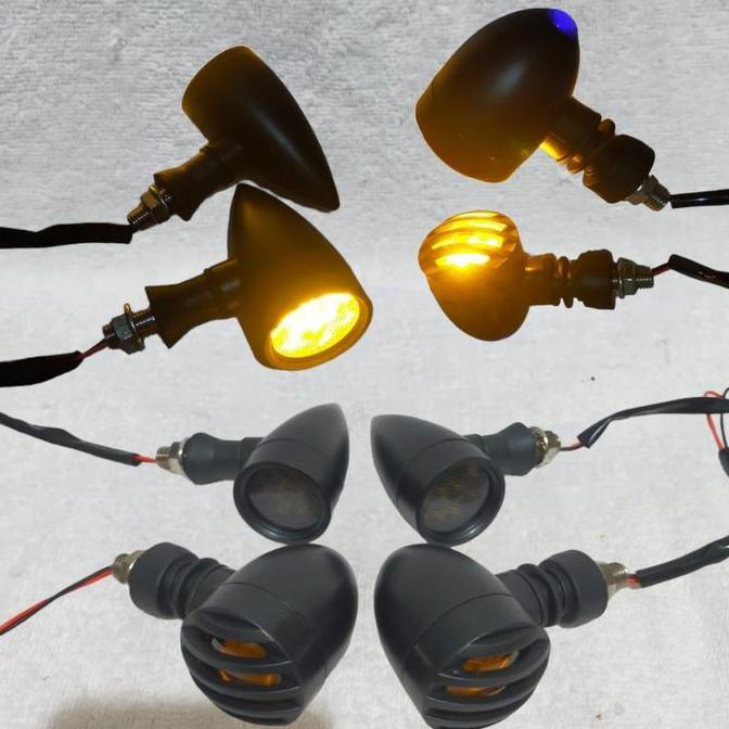 Lampu Sein Led Bulat Klasik Jadul Japstyle Rx King Cb 100 C70 Ninja Klx Sein Motor Motorcycle