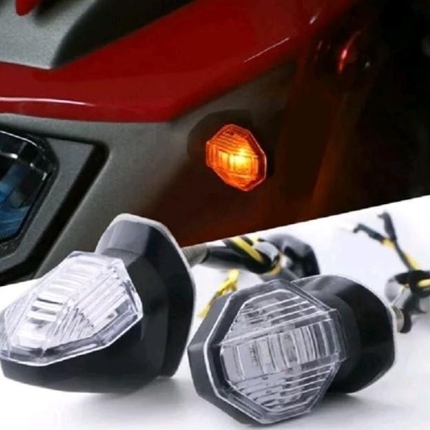 Lampu Sein Variasi Motor Sen Cb150R Vario 150 Kecil Mini Universal Led