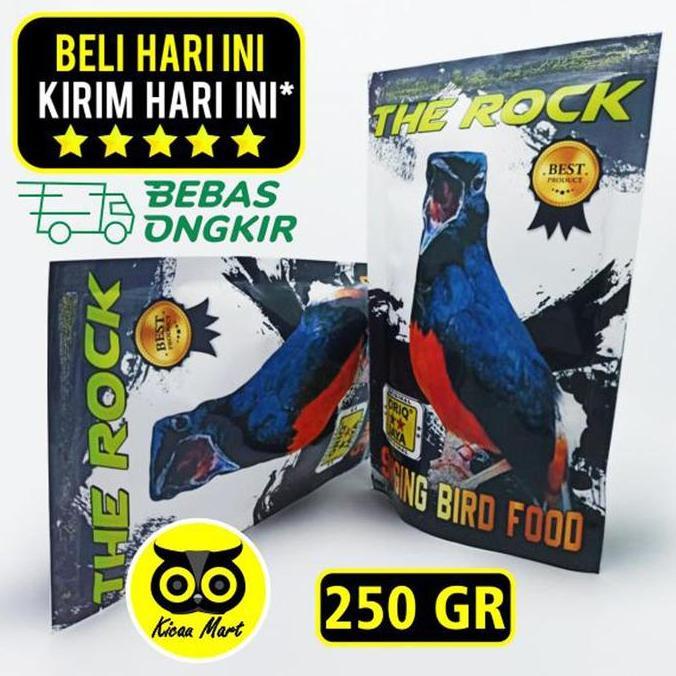 Kicau Mart Pakan Makanan Harian Lomba Burung Murai Kacer Voer The Rock Oriq Jaya