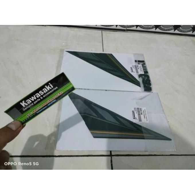 STRIPING STIKER TANGKI NINJA R HITAM 2014 - 2015 ORIGINAL KAWASAKI TERBATAS