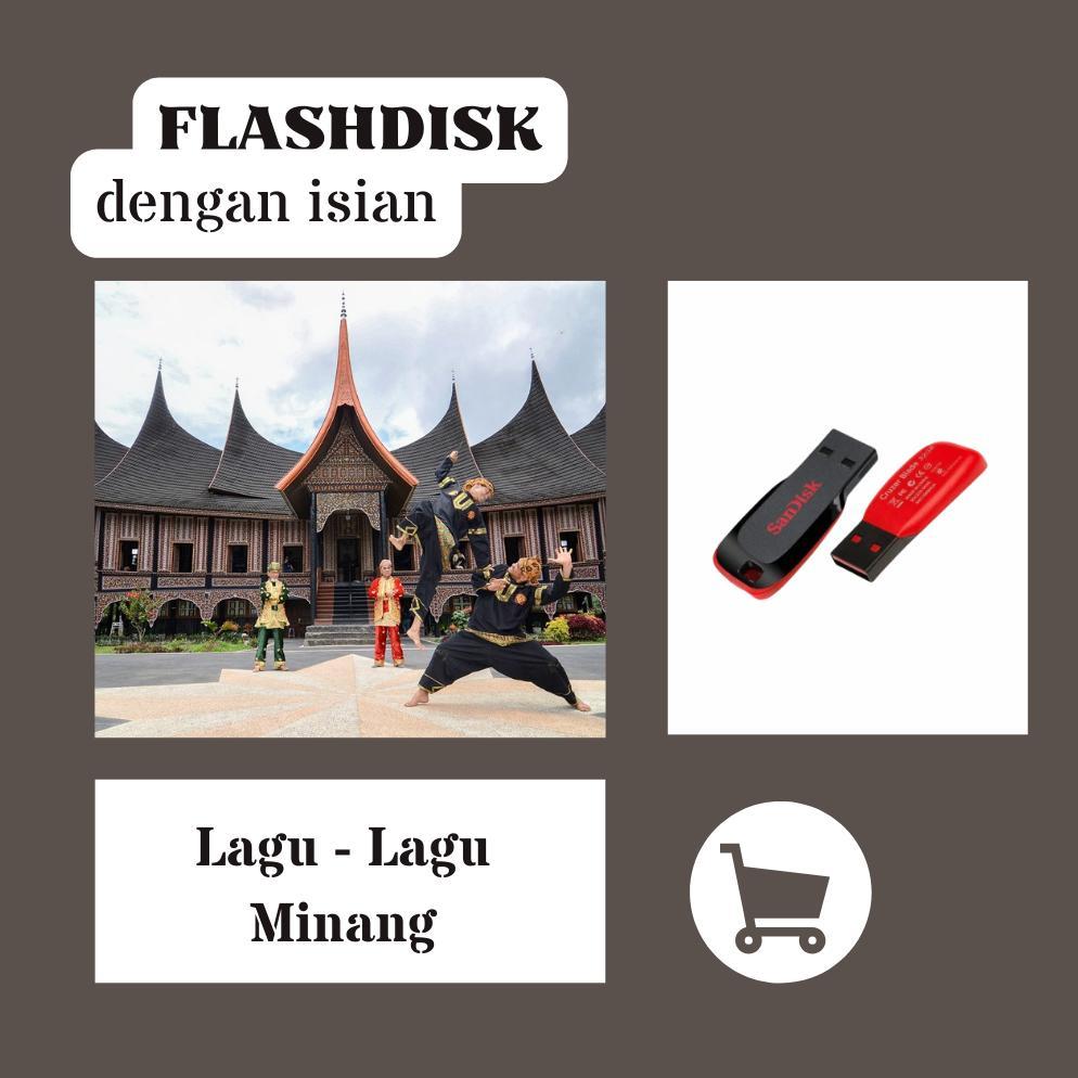 Flashdisk isian Lagu Lagu Minang Terpopuler