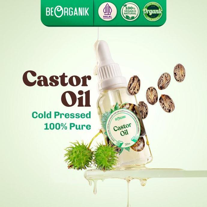BEORGANIK Castor Oil - Cold Pressed 100% Pure