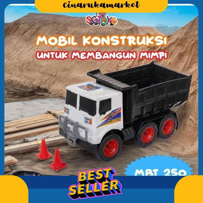 Sg Toys Mbt 250 Mainan Anak Mobil Truk Pengangkut Pasir / Dump Truck
