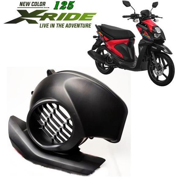 Cover Fan X-Ride 125 Tutup Kipas 125 X-Ride + Pelindung Knalpot Tameng Knalpot Motor X - Ride 125