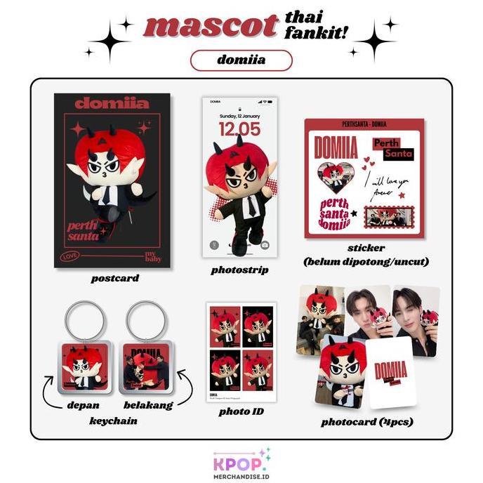 Ready FANKIT MASCOT GMMTV FANMADE MINI FANKIT MASCOT GMMTV