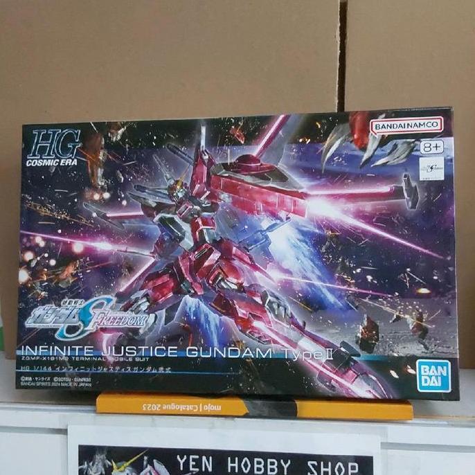 GUNDAM HG INFINITE JUSTICE TYPE II-66692 [ORIGINAL BANDAI]