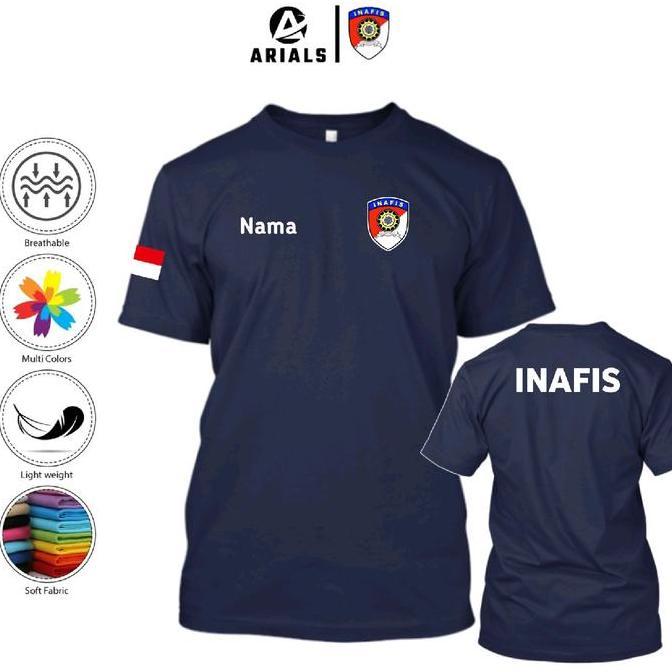 Arials Kaos Baju Polisi INAFIS POLRI Indonesia