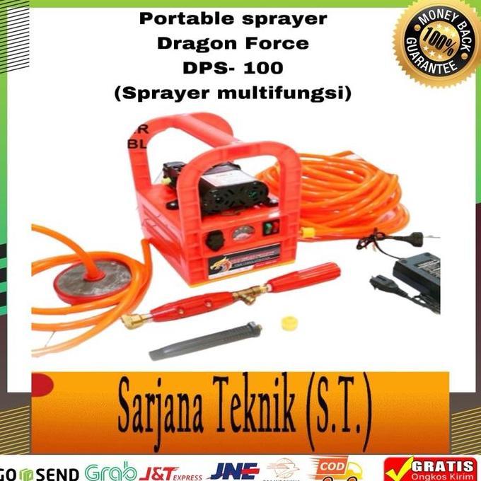 Sprayer Portable Dragon Force DPS 100/ Sprayer multifungsi Double pompa