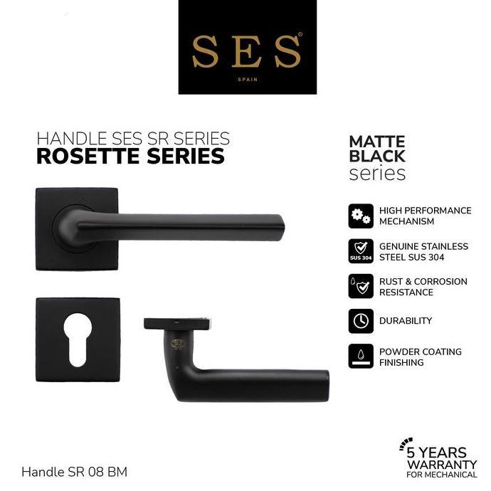 Gagang Pintu - Handle Pintu SES SR 08 BM Sus 304 Sus 304