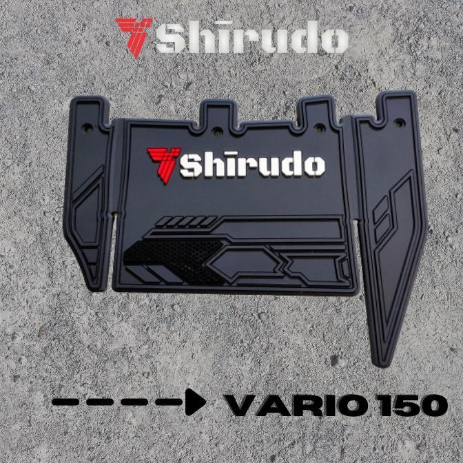 Mudflap vario / Mudflap vario 150 led / karet kolong vario 150 led