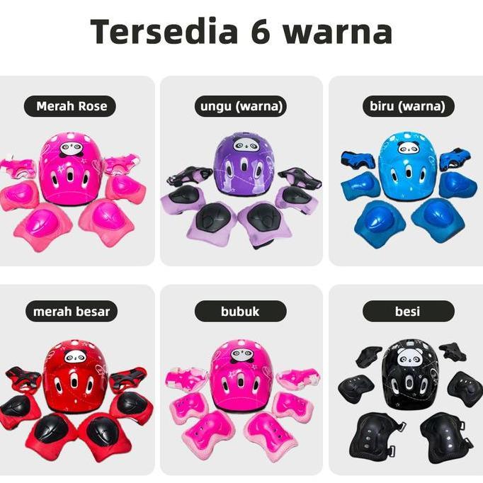 (Good) Zamberlan Alat Pelindung Sepatu Roda Anak-anak Bersepeda Sepeda Penyeimbang Skateboard Pelind