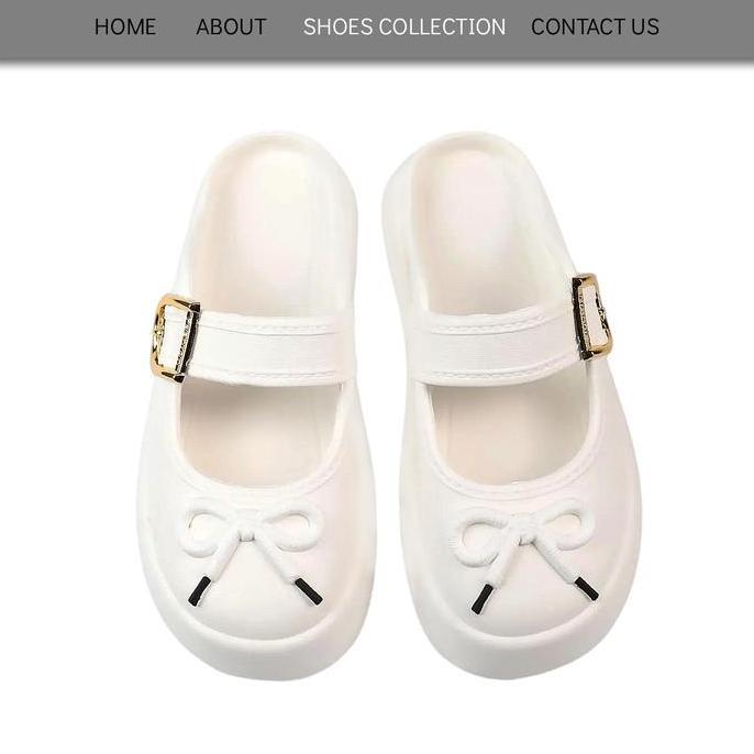 New- Sandal Sepatu Wanita Sandal Selop Tertutup Jibbitz Pita Cantik Sandal Daily Korean Style Simpel