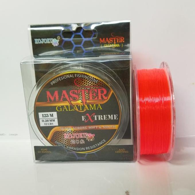 Pesca- New- Senar Pancing Master Galatama Kecil Super Kuat Anti Kriting Cocok Untuk Lomba Di Kolam E