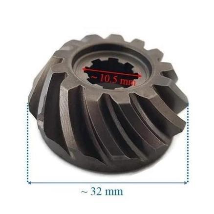 Yamaha Pinion Gear Mesin Tempel 63v-45551-00 Gigi Jantung Mesin Tempel