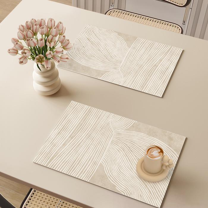 Alas Tatakan Piring Gelas Panci Alat Makan/Alas Tatakan Piring Meja Makan Table Material Tahan Panas