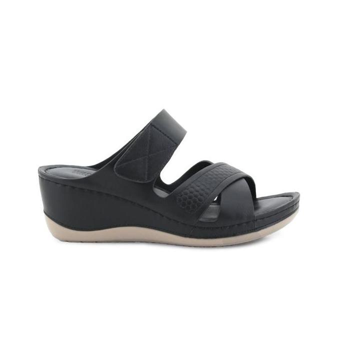 BATA COMFIT - CLAIRE "Comfit Cushion" Sendal Wedges Wanita - Sandal Cewek