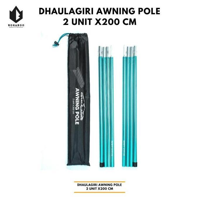 New - Awning Pole Dhaulagiri -Tiang Flysheet Double Dhaulagiri - Tarp Pole