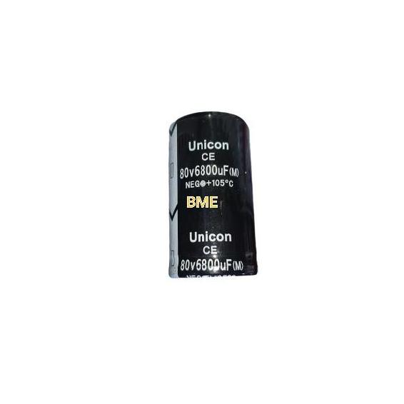 ELCO 80V 6800UF / KAPASITOR UNICON / CAPACITOR READY STOCK
