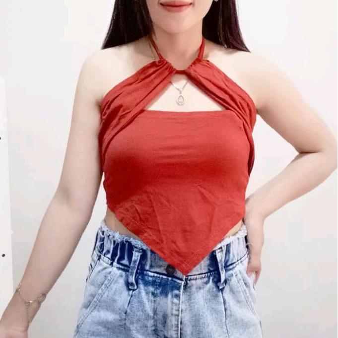 Bebasaja- Lyota Tank Top Tali| Tank Top Seksi Baju Wanita Korean Fashion |Dewi Geminy Rayon Spandex 