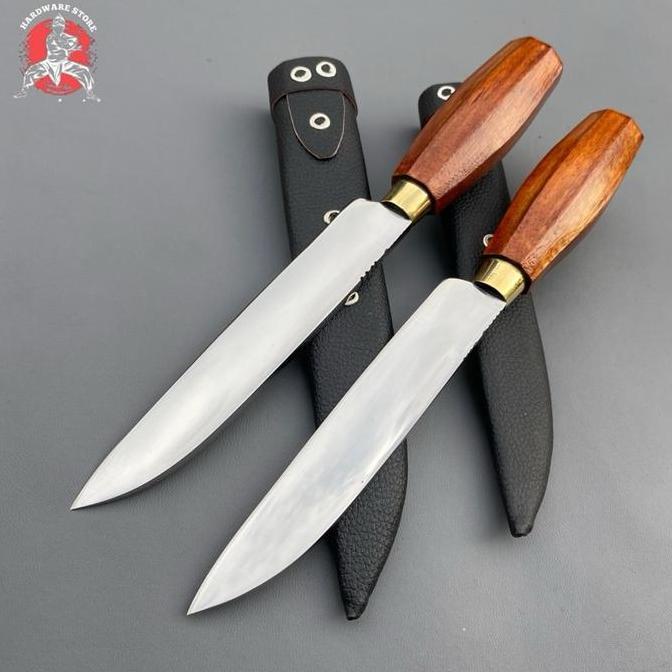 Anjas.Shop_ - Pisau Tebal / Pisau Daging Tebal 5-6 Mm Pisau Daging Siap Pakai Supertajam Kitchenware