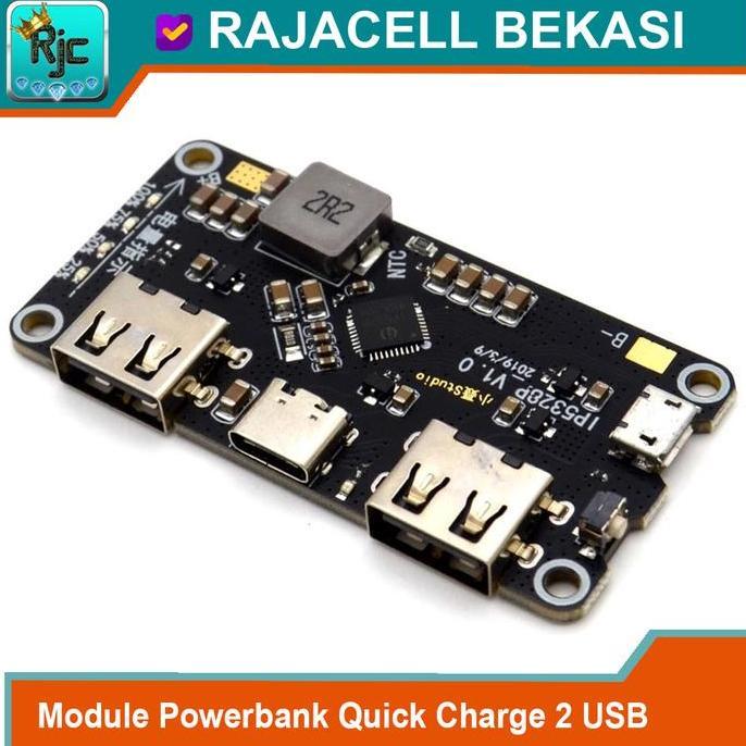 IP5328P Module Powerbank Quick Charge 2 USB Fast Charging Qualcomm QC3