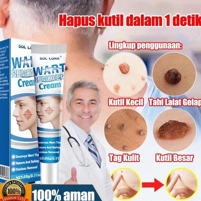 COD -Efek bagus Obat Kutil paling ampuh Oles Penghilang Kutil 20g manjur tanpa operasi mahal penghap