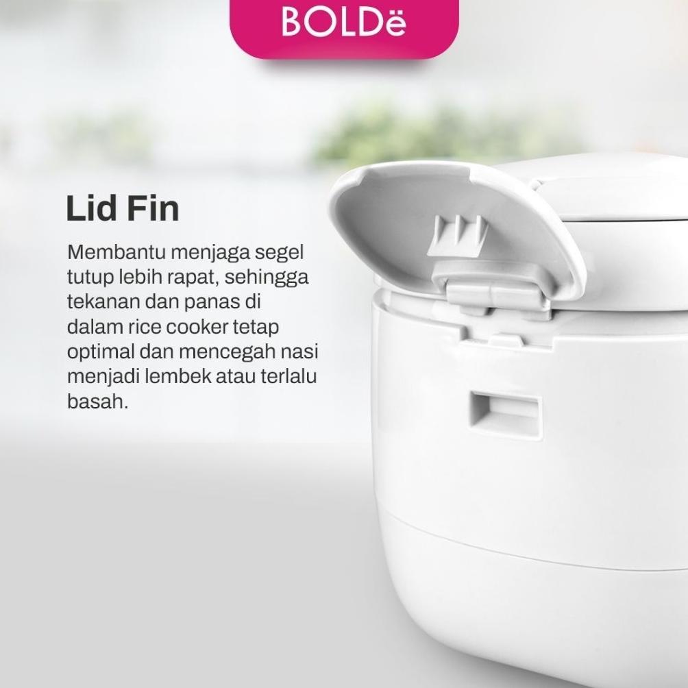 HOT PRODUCT Rice Cooker Mini Bolde Supercook Mini 0.3 L Rice Cooker Portable