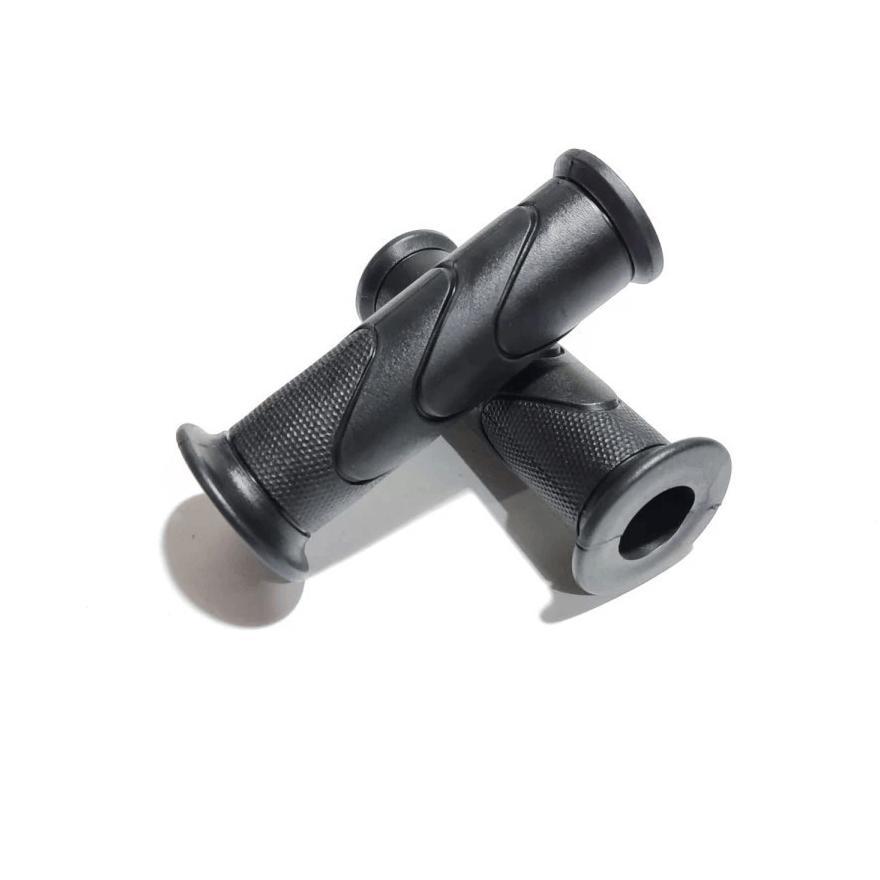BESTPROMO GRIP MOTOR HAND GRIP MODEL STANDAR HONDA + JALU STANG STIR CHROME HANDGRIP HANDFAT HITAM H