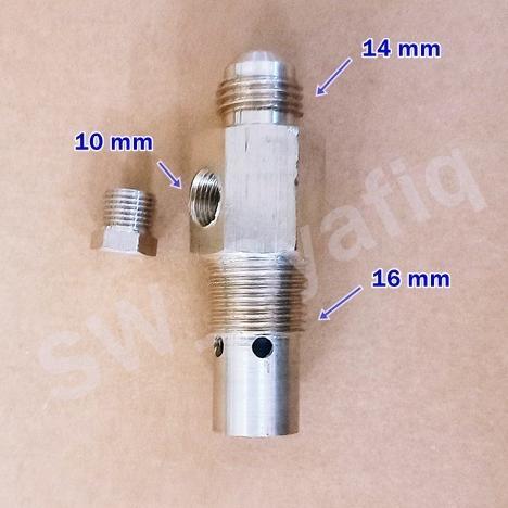 Check Valve Kompresor Swan Kuningan 1/4 Hp