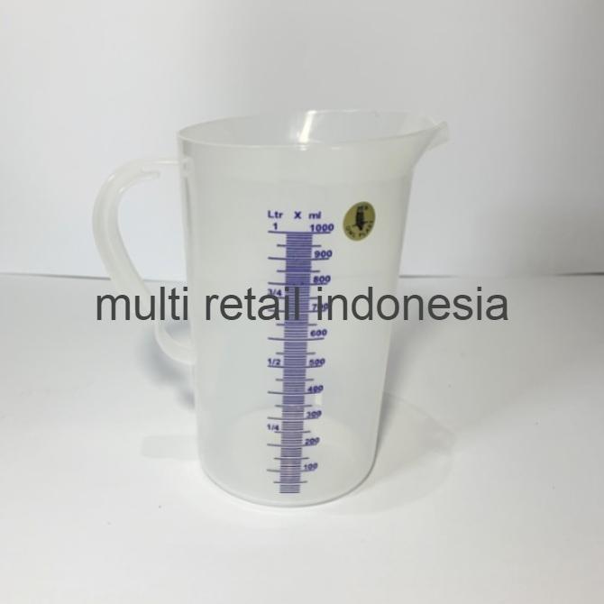 Owl Heidi Gelas Ukur Takar Plastic Measuring Cup 1 Liter