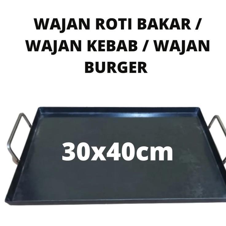Wajan Roti Bakar / Wajan Kebab 30X40 Cm