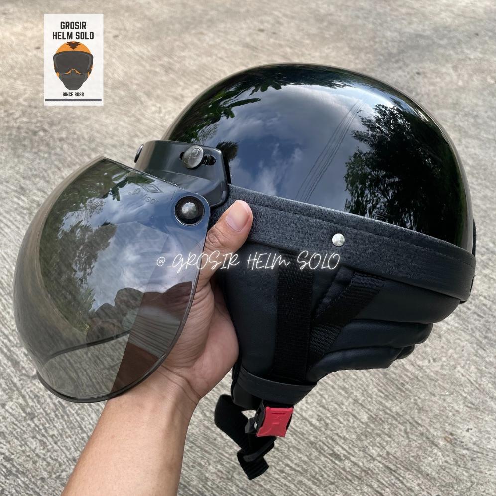 NEW helm chips bogo retro vespa polos dewasa SNI