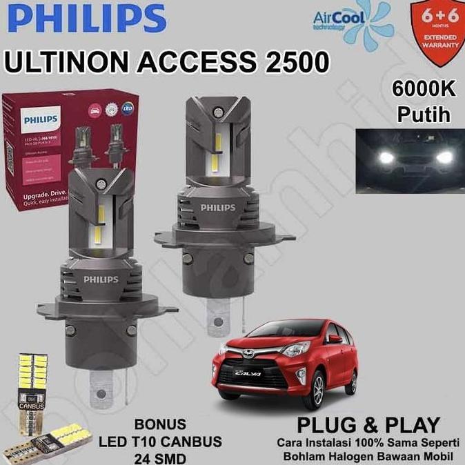 Lampu LED CALYA Philips Ultinon Access 2500 BONUS 2Pcs Lampu LED Senja