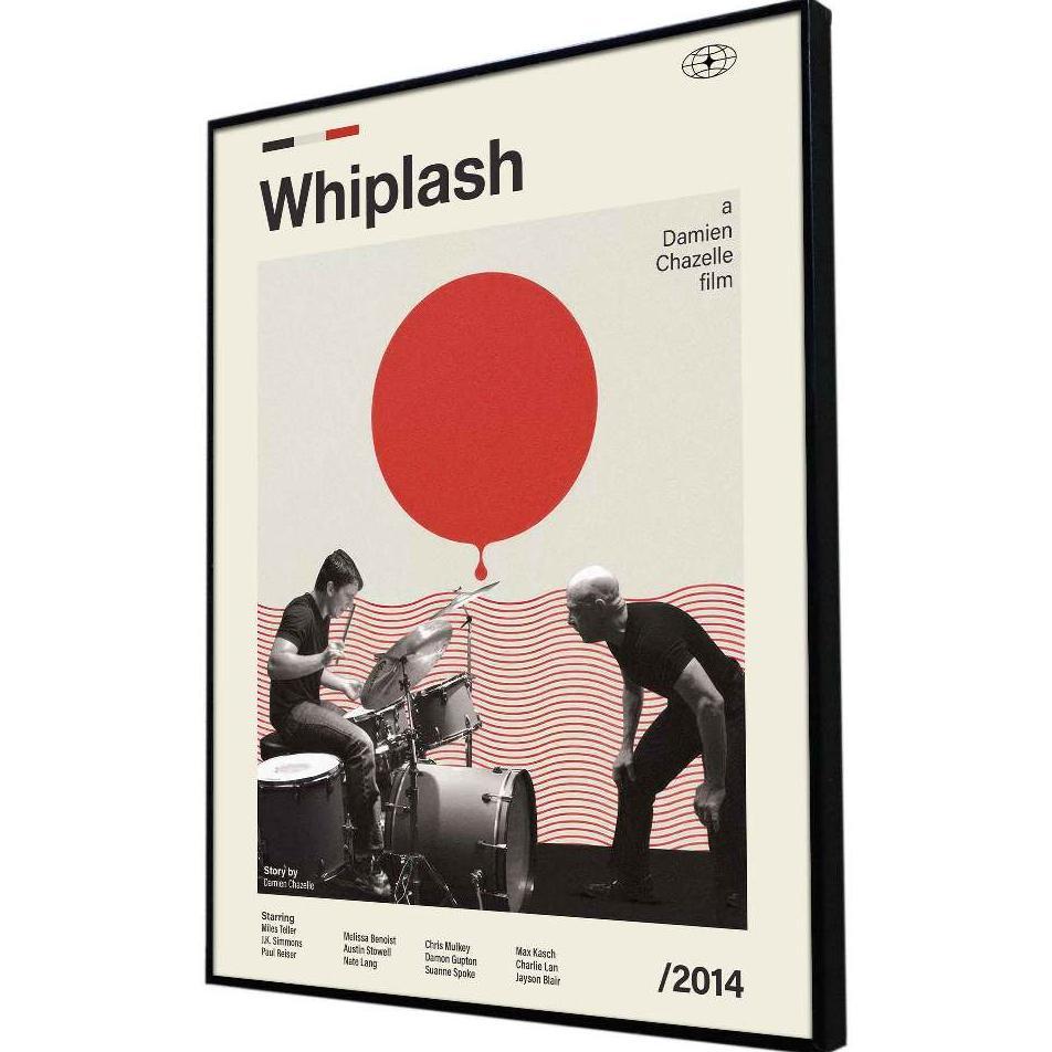 [Poster + Frameblock] Poster Dinding Aesthetic | Frameblock Ukuran A3 30X40 Cm | Poster Movie Whipla