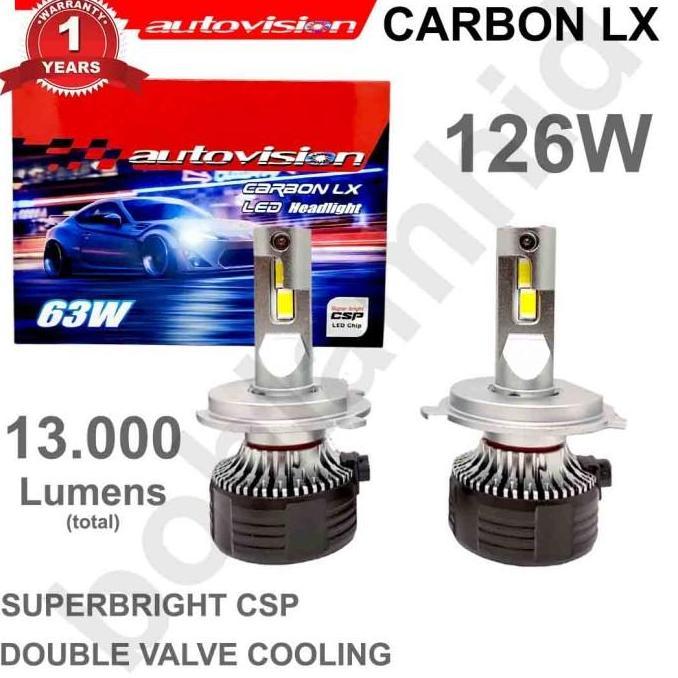 LAMPU LED HRV HR-V Autovision CARBON P2 11000Lumens 50W Super Terang
