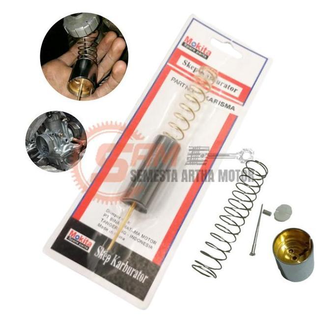 Skep Gas Jarum Karburator Motor Honda Karisma Suprax 125 Carbu Premium