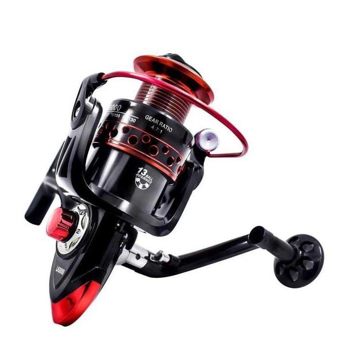 FYP REEL PANCING SPINNING 13 BALL BEARING GOLD SHARKING LK5000 //
