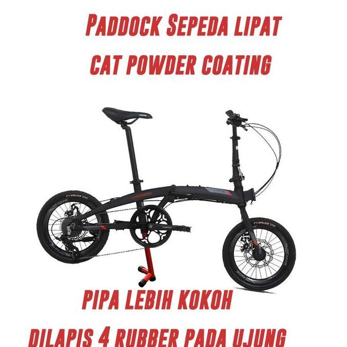 Stand sepeda lipat  - Paddock Sepeda Lipat - Standar Sepeda Lipat - Pedok Sepeda Lipat Outdoor -305