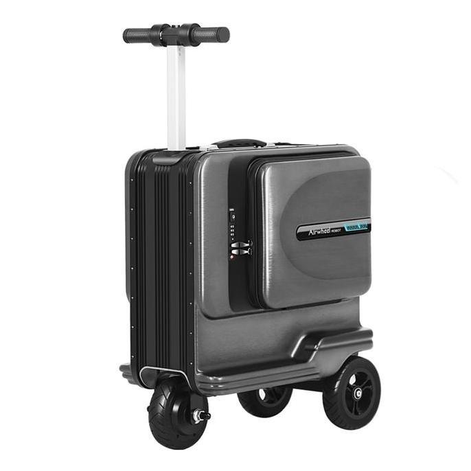 Airwheel SE3 TURBO BLACK Koper Elektrik Bisa Jalan 24 inch / 48 Liter luggage (TERBAIK) (TERBARU) (T