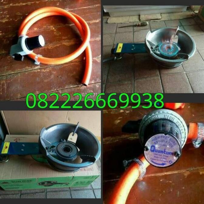 only gojek kompor gas jos sr 5e auto paket selang regulator