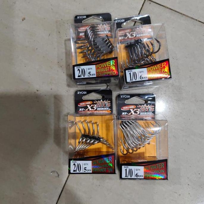 TREBEL PANCING RYOBI ZEUS TYPE X3 KAIL UMPAN LURE PSJ27