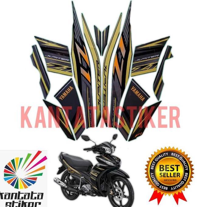 Striping Motor Yamaha Jupiter Z1 2016 Hitam-gold