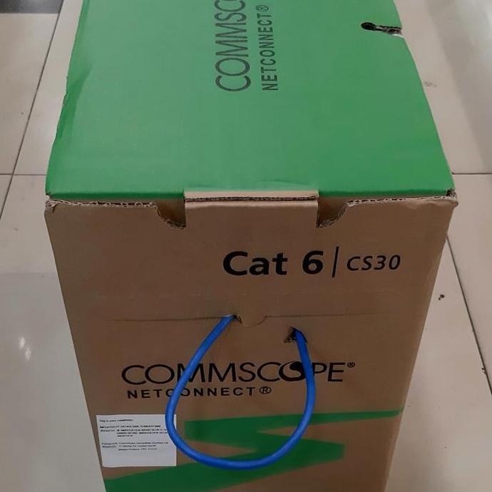 Commscope UTP Kabel Cat.6 Potongan/Eceran/per meter/kabel utp/cat 6