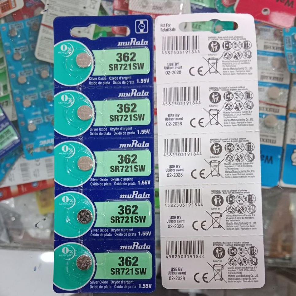 Baterai Jam Tangan 721 Murata Original