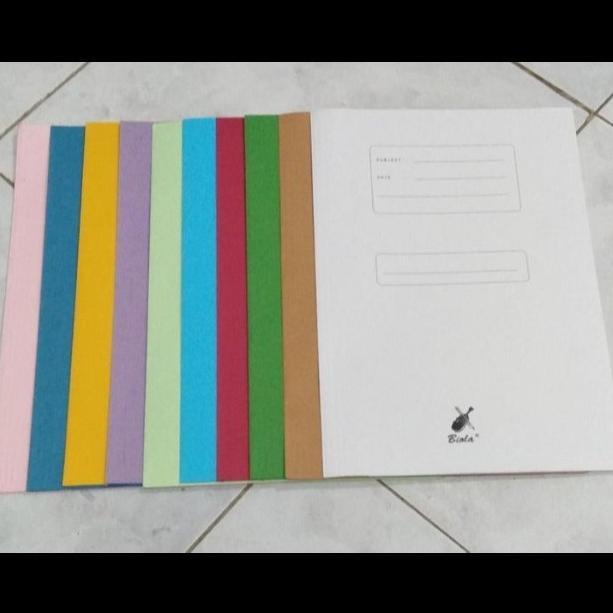 Stopmap Biola Polos Kode 5002 / Stop Map Biola 5002 / Map Kertas Bufalo / 1 Pak Isi 50 Lembar (Pcs) 